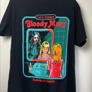 Creepy Co x Steven Rhodes Let’s Conjure Bloody Mary Black Tshirt